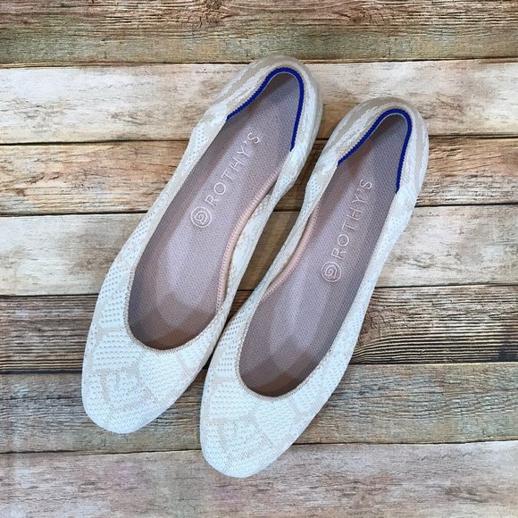 NWOB Rothys Womens Size 12 The Square Flat in Lily RETIRED - Picture 4 of 6